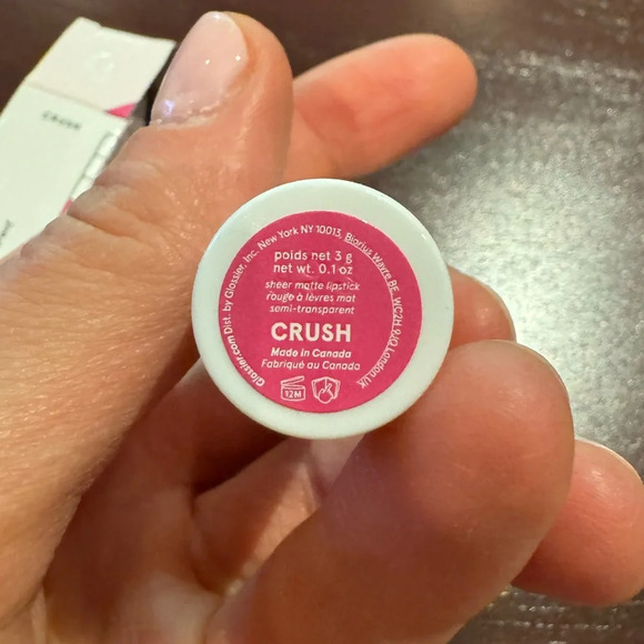 BNIB! Glossier Generation G Lipstick in Crush (Hot Raspberry Pink) - Picture 11 of 13